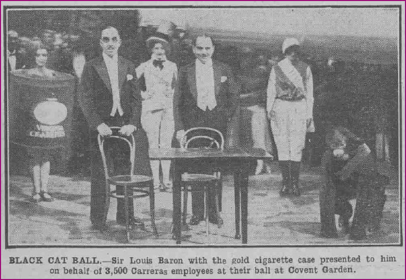 1931 Carreras Black Cat Ball