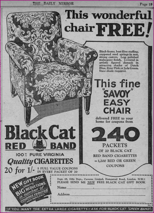 The Savoy Easy Chair 1930