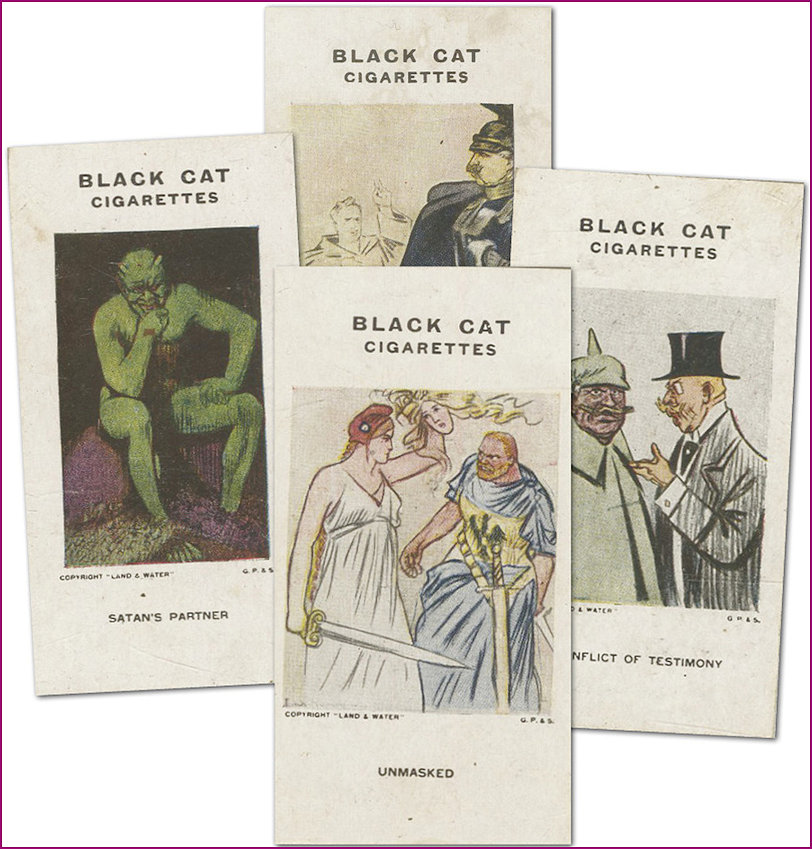 Examples of Louis Raemaekers anti-war cartoons