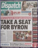 Campaign to save Byron front page