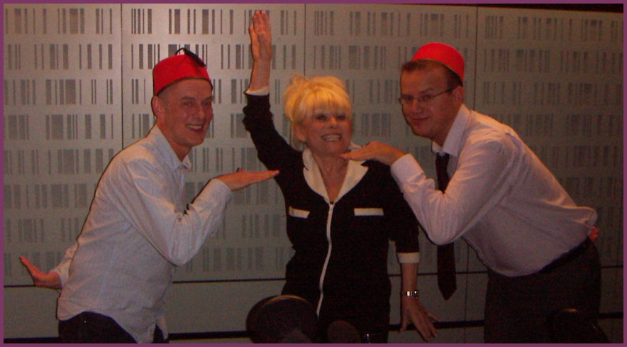 Barbara Windsor Alan Stafford and Steve Garner