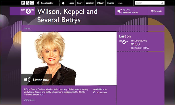 Refreshed BBC screen