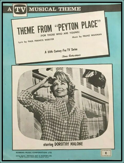 Musical Score for Peyton Place