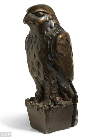 Maltese Falcon stauette for auction