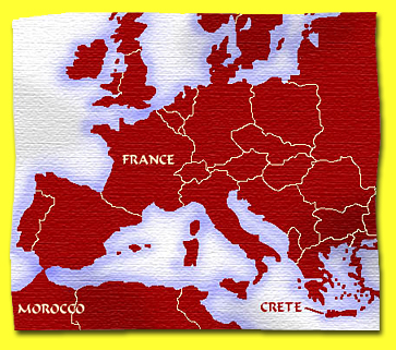 Europe location map