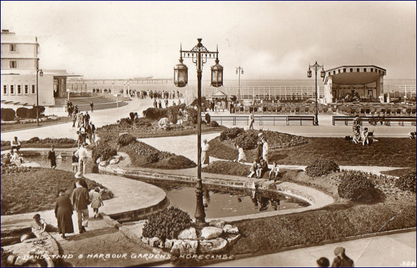 Midland Hotel, bandstand and public gardens