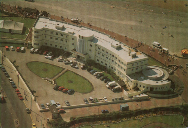 Midland from the air 1960s 70s
