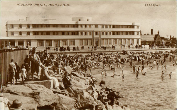 Rear of the Hotel from beach