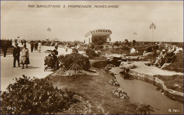 Bandstand from the Harbour Gardnes