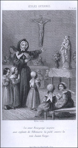 Mere Bourgeoys and her pupils