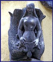 Chateau Lusignan Carving