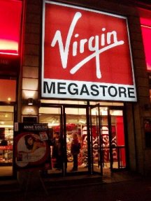 The Virgin Store Front