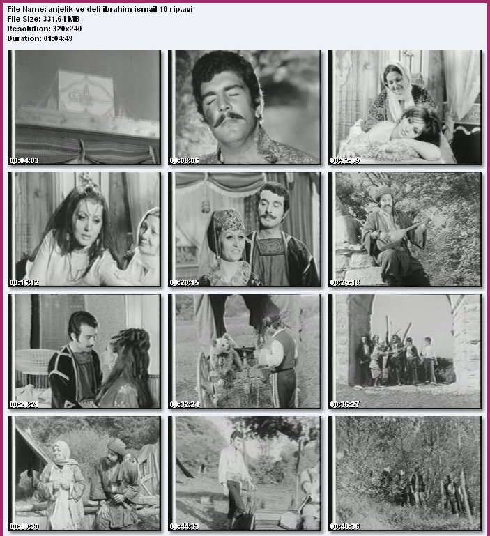 More stills from film