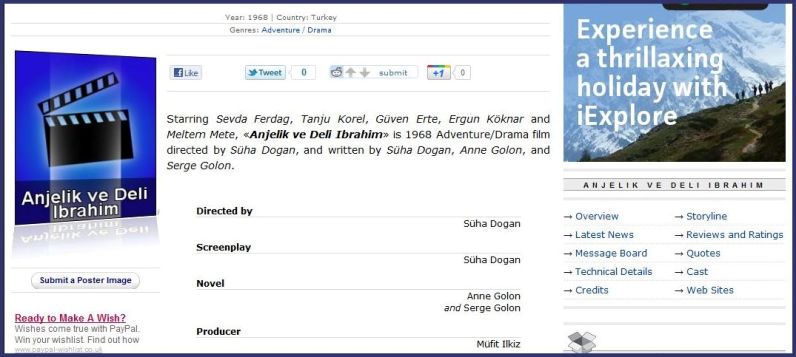 Credits Page