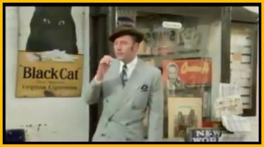 Dad's Army Scene from Film featuring Black Cat Poster