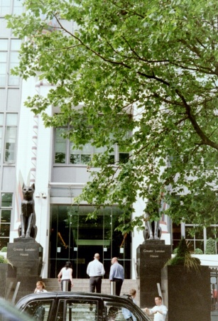 Entrance featuring people
