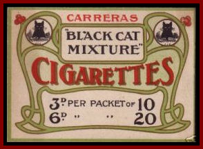 Iconic Black Cat Mixture Logo
