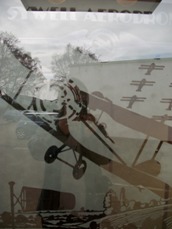 Bar Entrance Gass Reflection