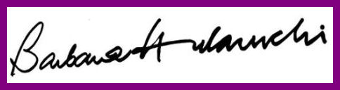 Barbara Hulanicki _ her signature