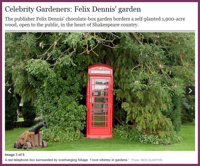 Picture of Kiosk in Felix Dennis Garden