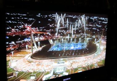 Fireworks at the Stadium