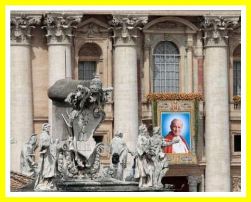 JPII Beatification Tapestry alternative view