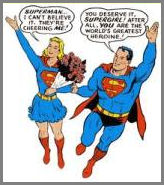 Supergirl and Superman