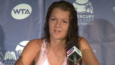 Screen shot of Aga post-match