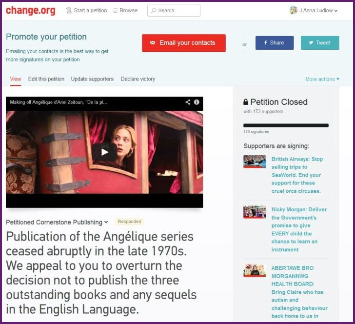 Petition Closed