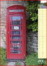 July 2014 Calendar Page