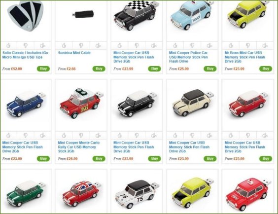 Mini USBs