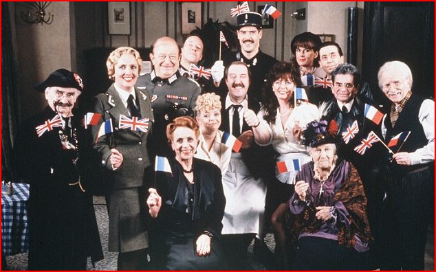 The cast of television series Allo Allo