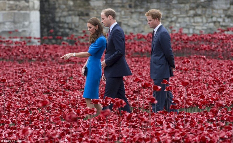 Visiting Dignitaries - The Cambridges and Prince Harry