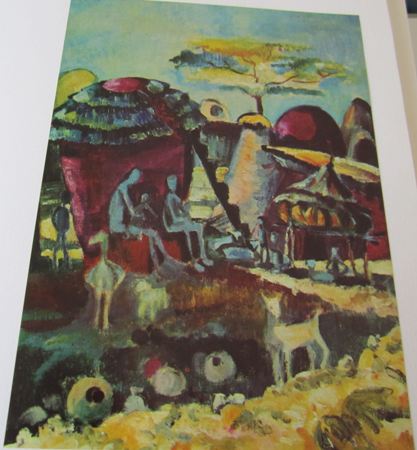 A painting by Anne Golon