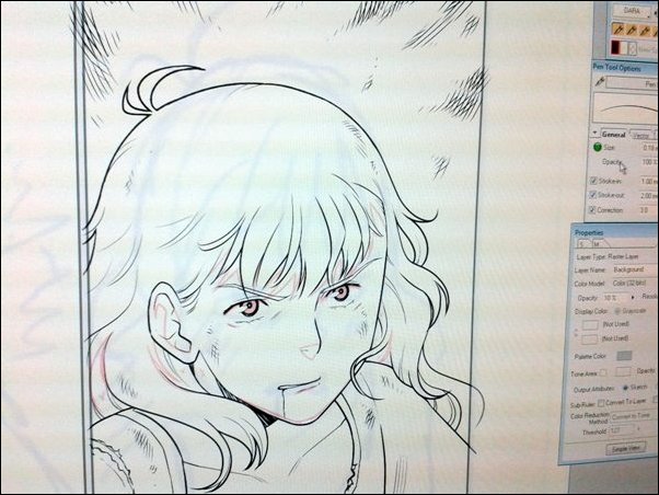 Angelique under Manga construction