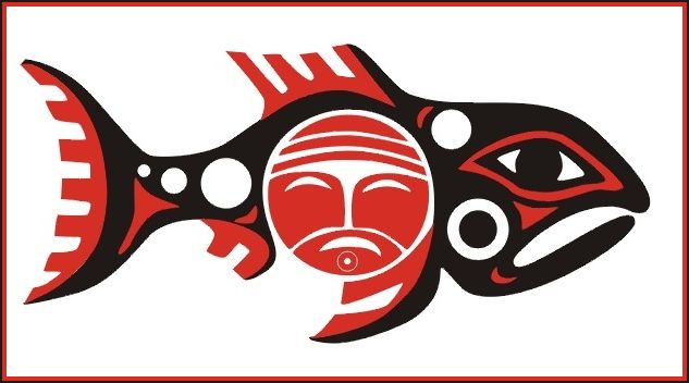 The Chinook Tribal Flag 