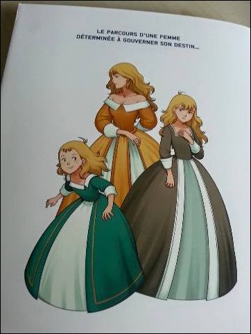 Intro to the three images of Angelique