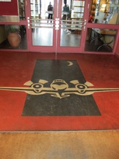 Entrance to Aviator Hotel