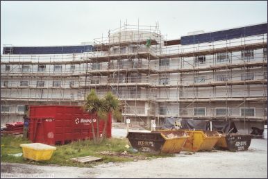 Front of the hotel at time of visiting