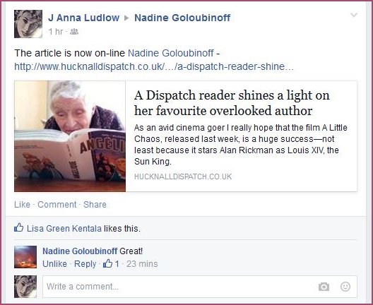 Seal of approval for my article