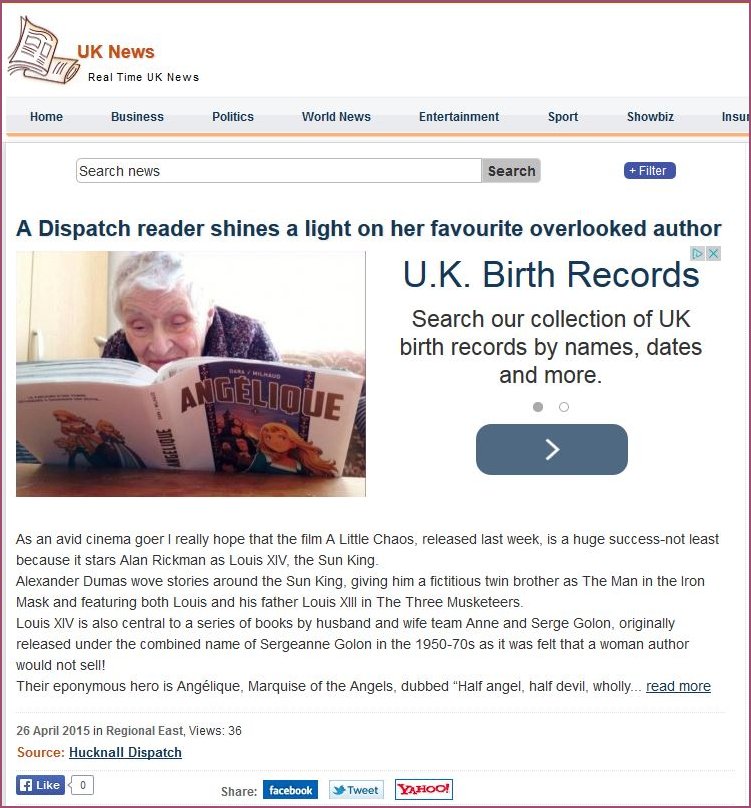 UK News Website