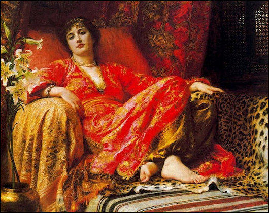 Sir Frank Dicksee 'Leila'
