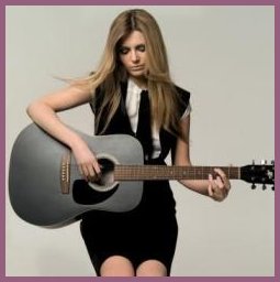 Elodie and Guitar