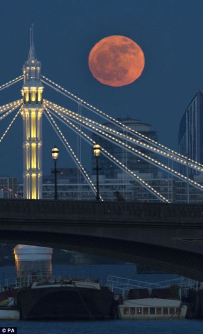 Moon and Bridge