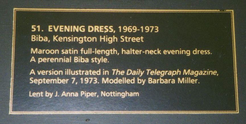 Description of Dress