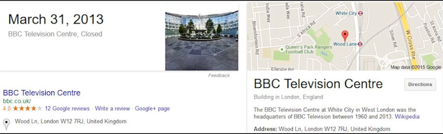 Television Centre end announcement