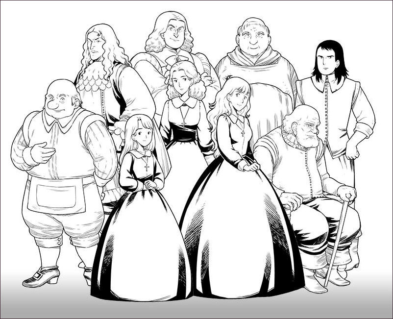 Main characters Volume 2