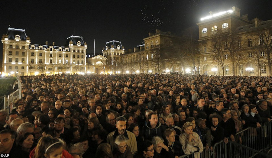 Paris Vigil Notre Dame