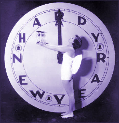 New Year Clock