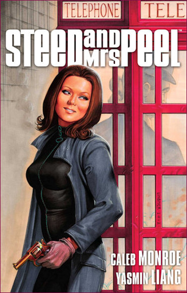 Avengers Magazine cover featuring kiosk